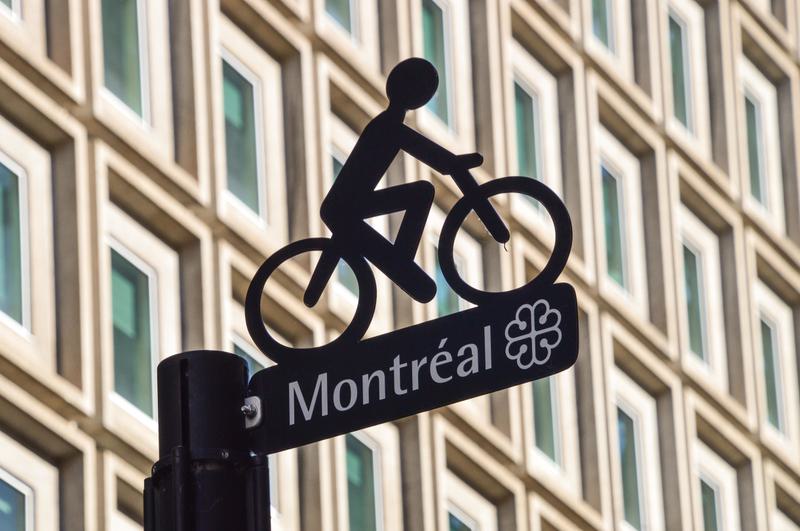 Montreal Street Sign